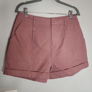 Stitch Fix Kaileigh High Rise Pink Cotton Levi Shorts. Women's  Medium.  New.